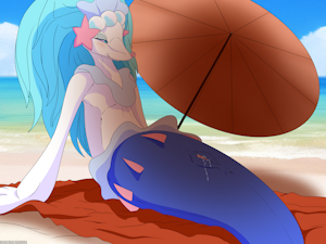 Hot day...Hotter partner.