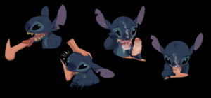 "Slimy" with Stitch