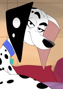 Delilah Dalmatian: practice work 1