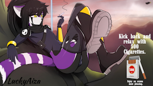 500 Cigarettes (Art by LuckyAiza)