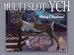 $50 Christmas Card YCH OPEN (Multislot)
