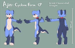 Ajin: Cyclone Form Ref