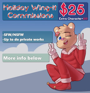 Holidays Wing-it Commissions [OPEN]