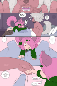 "NO! Daddy!"