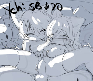 YCH: Secret sleep over :Pending