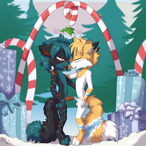 *YCH*_Mistletoe mischief