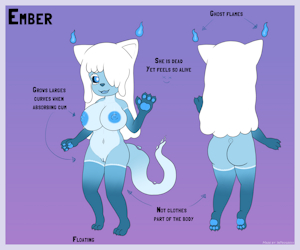 Commission - Ember Ref sheet
