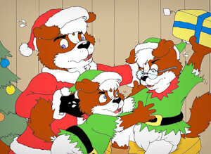 "The Big One is Mine!/Merry Christmas everyone!"