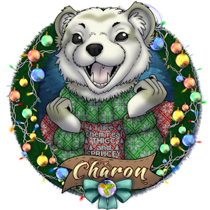 Charity Art: Christmas Icon for Duke