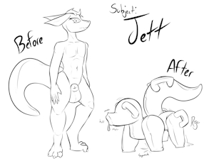 Before and After #1 - Jett