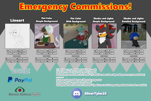 Emergency Commissions ! Read descripcion/Lean la decripción