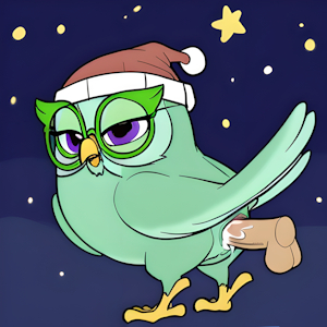 Stuffed owl