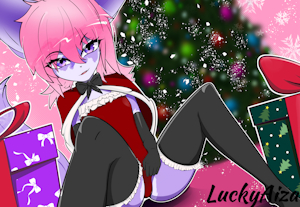 All I want for Christmas is Waifu (Art by LuckyAiza)