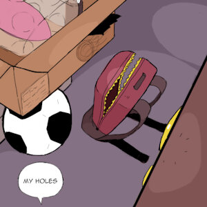 "This goes in my holes?"