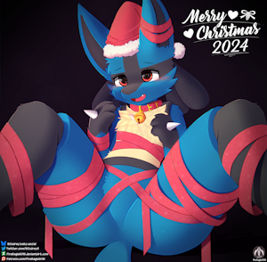 Lucario Christmas 2024