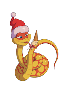 New Year Snake