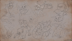 Pokemon Sketches