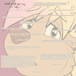 What would you say to...