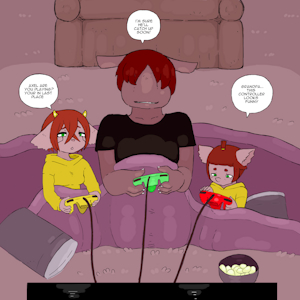 "I love Mommy & Grampa!"