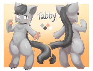 Sheet commission - Tabby the cat!
