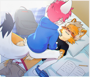 Homework can wait x3