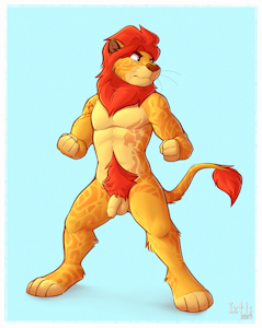 Adult Kion (Body paint)