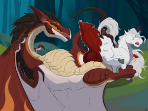 A Much Hungry Wyvern