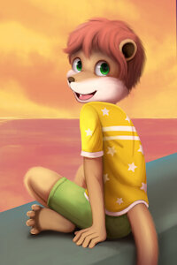 Otter boy