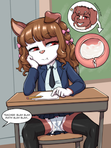 (C) Just waiting for the bell to ring..