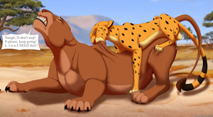 Shenzi x Simba: part 5