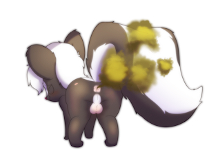 Skunk scat comish