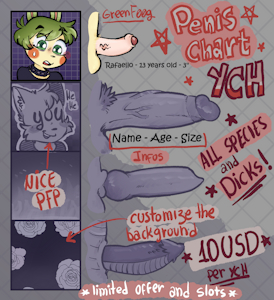 YCH -  Penis Chart [OPEN]