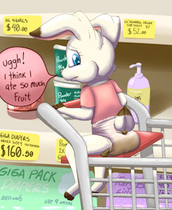 Messies at the supermarket