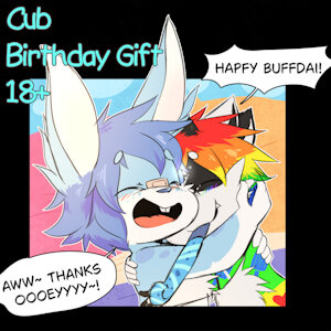 Birthday gift arts - Birthday 'kisses'