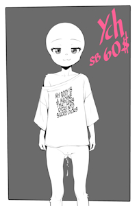 *YCH* "My Body"  Tshirt Meme
