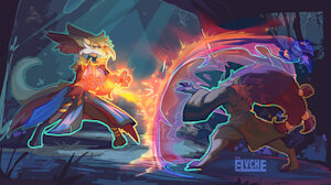 Wild Pokemon Fight Appear!