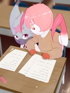 Distracted Student (Stream Commission)