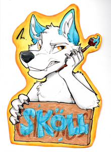 “Not Chronos Badge” By Kaotikjuju