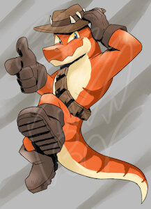 Character (Projects): Rezno the T-Rex