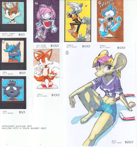 Selling some arts