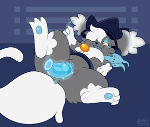 (Animated!) Magical Masturbating