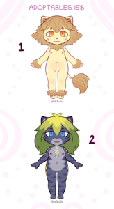 New adoptables <3