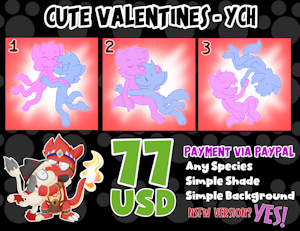 Cute Valentines - YCH