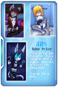 Commissions open: Limited february slots