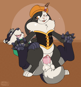 (Animated!) Rabbit Romps