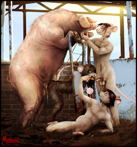 Neo In The Breeding Pen (art)