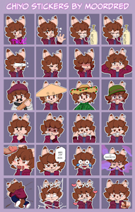 chiyo stickers