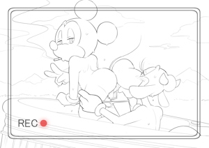 Commission-Mickey and Clarabelle