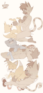 Triple shota feature.