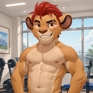 Teasing at the gym